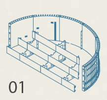 Nexus Illustration Of Step Installation-Step One